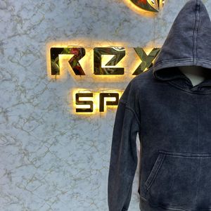 Nouveau style, meilleur matériau, sweat à capuche en polaire d'hiver, broderie personnalisée, imprimé, 100% coton, streetwear, écologique, unisexe - Product Image 4