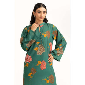 Ensemble coordonné décontracté IUSTTS-1316 Hauts à manches trois quarts imprimés en fil lurex - Product Image 4