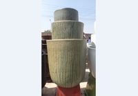 [Jason] Vases en céramique en gros pour fleurs, bols en céramique émaillée ronds, pots géants en argile pour plantes flottantes, pots de jardin pour mousse