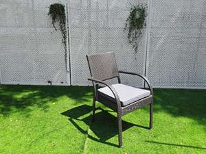 Ensemble de bancs d'extérieur siège de chaise Table à manger parc à bières Table de pique-nique et banc de rue personnalisé en acier aluminium - Product Image 3