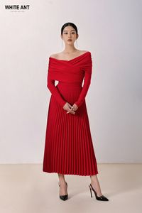Luxurious Style Women'S <b>Skirts</b> Ready to Ship <b>Skirts</b> Sets Elysia Pleated <b>Skirt</b> Good-Quality Material Women'S Set Whiteant Vietnam - Product Image 2