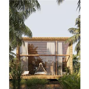 Design moderne de haute qualité NB05 Bungalow 42 m² 40HC Serres industrielles préfabriquées du Vietnam - Product Image 2