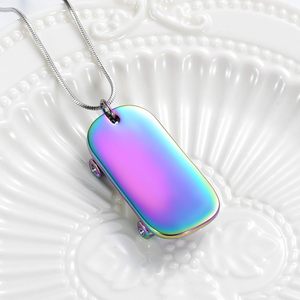 Urna de cremación de acero inoxidable colorida, joyería para cenizas, gorra de béisbol, collar de urna para cenizas de seres queridos, regalo para mujeres y hombres, tamaño personalizado - Product Image 3