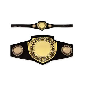 Cinturones de Campeonato de Lucha Libre de Primera Calidad, Correas de Cuero, Logotipo Personalizado - Product Image 1