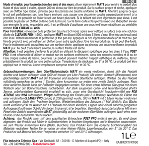 Cire à effet mat FILA Solutions, hautement concentrée, anti-salissure, anti-écaillage, pour pierres naturelles, terracotta, carreaux de pierre de chaux, finition satinée - Product Image 3