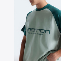 T-shirt à manches longues pour homme personnalisé, 100% coton, impression numérique, écologique, respirant, séchage rapide, col rond, tissu 200g, décontracté