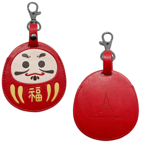 Etiqueta de equipaje de cuero PU forma personalizada tamaño logotipo impresión grabado lindo animal - Product Image 4