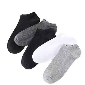 Calcetines deportivos de algodón atlético para hombre, calcetines deportivos hechos a medida, tobillo de corte bajo, absorbente, logotipo antibacteriano, venta al por mayor - Product Image 2