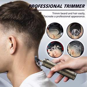 Cortadora de Pelo Eléctrica para Hombre, Inalámbrica, Recargable, Cuchilla en T, Recortadora de Barba, Resistente al Agua IPX7, con Guía para Corte de Pelo - Product Image 4