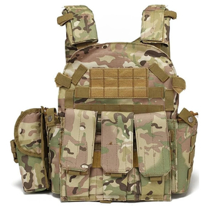 เสื้อกั๊กยุทธวิธีอเนกประสงค์แบบยูนิเซ็กซ์ ราคาขายส่ง พร้อมแผ่นป้องกัน กระเป๋าเป้สะพายหลังแบบยุทธวิธี Molle แฟชั่นสำหรับผู้ชาย - Product Image 3