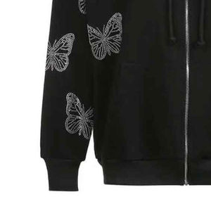 เสื้อฮู้ดแบบสวมศีรษะของผู้ชายประดับพลอยเทียมมีฮู้ดผ้าฟลีซผ้าฝ้าย100% สำหรับฤดูหนาว - Product Image 6