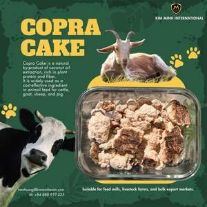 Gâteau de coprah premium du Vietnam pour l'alimentation animale - Source de protéines pour l'alimentation du bétail - Product Image 1