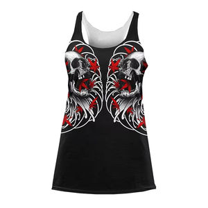 Débardeur de sport pour femmes, col en U, confortable, personnalisé, pour le yoga, l'entraînement, respirant, fabriqué par un fabricant - Product Image 1