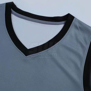 Ensembles d'uniformes de basketball 100 % polyester de haute qualité, grandes tailles, séchage rapide, respirants, personnalisables, vente en gros, articles de sport les plus vendus - Product Image 3