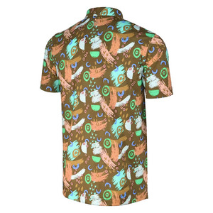 เสื้อโปโลกอล์ฟสั่งซื้อจํานวนมาก: เสื้อยืดผู้ชายโพลีเอสเตอร์โลโก้ที่กําหนดเองในราคาโรงงานโดยตรง - Product Image 2