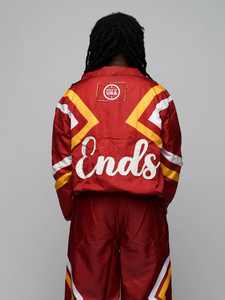 Chándales de nailon plisados de 2 piezas transpirables personalizados para hombre, cortavientos de ocio de invierno a rayas reflectantes UV, deportivo ecológico - Product Image 6