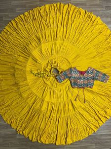 ชุดผ้าเรยอน Lehenga Choli ผ้าเรยอนคุณภาพระดับพรีเมี่ยมล่าสุด - Product Image 5