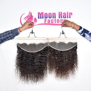 Cheveux humains indiens bouclés de qualité supérieure, neufs, de la marque Moon Hair, pour un look naturel, à utiliser en salon, pour les fêtes ou au quotidien - Product Image 5