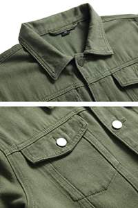 Nouvelle arrivée, veste en jean pour homme, matériau de haute qualité, design personnalisé, coupe-vent, capuche, hiver, respirant, extérieur, couleur personnalisée - Product Image 3