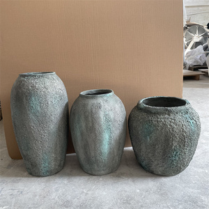Vasi Da <strong>Esterno</strong> Grandi,Large Fiber Mgo Vase - Product Image 3