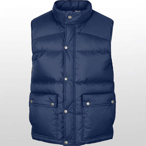 Gilet matelassé doublé polaire pour homme, léger et chaud, veste sans manches d'hiver pour l'extérieur, vêtement isolé personnalisé - Product Image 2