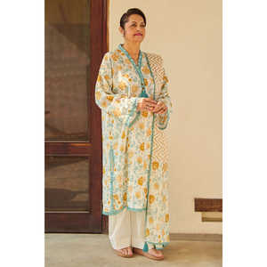 Conjunto de traje de 3 piezas estampado para mujer con dupatta, colección CL-62071 B - Product Image 6