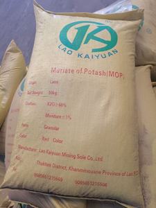 Approvisionnement fiable en engrais muriate de potasse MOP KCl engrais de chlorure de potassium granulaire blanc rouge pour l'agriculture - Product Image 3