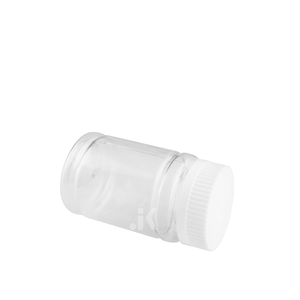 Botella redonda de PET de 100ml de alta calidad con tapa CR OEM/ODM botellas de plástico coloridas M0272 - Product Image 2