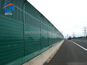 Barrière antibruit à persiennes extérieure en bordure de route personnalisée barrière antibruit et insonorisée clôture de protection acoustique à commande sonore - Product Image 5