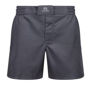 Pantalones Cortos de Artes Marciales Mixtas Unisex de Secado Rápido, Spandex y Poliéster, Pantalones Cortos Deportivos para Adultos, Corte Regular, Logotipo Frontal - Product Image 1