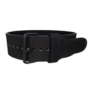 Ceinture de musculation pour squats, soutien du dos, soulevement de terre, entraînement de force, ceinture de musculation en cuir avec doublure en daim, 10 mm, à boucle simple, ceinture de powerlifting - Product Image 4