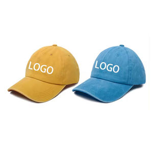 Gorra de béisbol vaquera ajustable de 6 paneles para hombre y mujer, gorra bordada personalizada para deportes al aire libre de verano, gorra de 5 paneles - Product Image 1