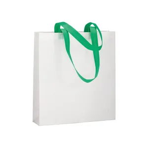 Borse Promozionali Personalizzate TNT con Design a Soffietto e Manici Lunghi, Gadget Personalizzati - Product Image 4