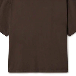 Camiseta de Hombre de Corte Regular y Talla Grande, 100% Algodón, Cuello Redondo, Manga Corta, Estilo Casual, Tejido Liso Teñido - Product Image 5