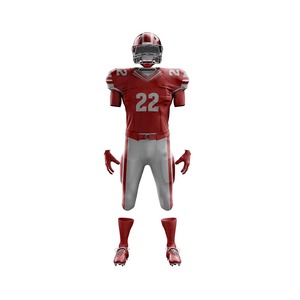 Tenue de football américain unisexe de haute qualité, nouvelle arrivée, respirante, pour équipe - Product Image 2