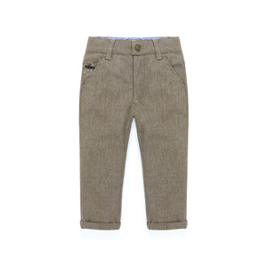 <span class=keywords><strong>Pantalon</strong></span> Décontracté Garçon Enfant Fashion Chino Droit en Coton pour Enfants de 3 Ans avec Ceinture - Product Image 6
