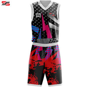 Uniforme de baloncesto totalmente personalizado para Unisex, ropa de equipo transpirable más exigente, Conjunto de camiseta y pantalones cortos de baloncesto - Product Image 6