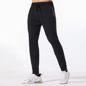 Pantalon de jogging en coton extensible Terzo pour homme Pantalon de survêtement rafraîchissant à séchage rapide pour la musculation en toile décontractée - Product Image 4