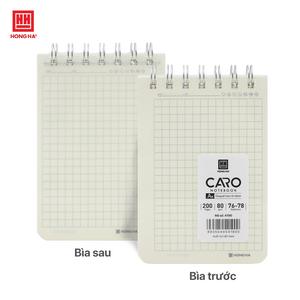 Carnet de notes à spirale avec couverture en PVC A6, origine Vietnam, 200 pages, impression numérique, charme - Product Image 4