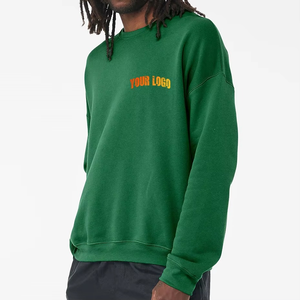 2025 venta al por mayor sudaderas baratas de alta calidad hombres polar liso sudaderas hombres mejor personalizado básico mezcla de algodón - Product Image 1