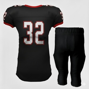 Uniforme de Fútbol Americano de Diseño Superior para Equipo, Unisex, Superventas, Personalizable, Transpirable, de Manga Corta - Product Image 5