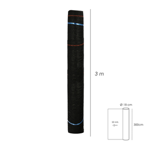 Rete Ombreggiante Nera 3.0 Metri Rotolo da 50 Metri - Product Image 2
