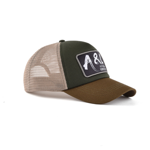 Casquette de camionneur haute couture en gros taille réglable 6 panneaux avec logo personnalisé casquette de camionneur de golf de voyage en plein air de haute qualité - Product Image 2