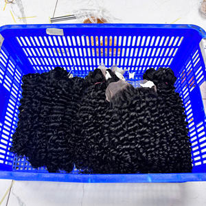 Cheveux humains Remy vietnamiens bruts de qualité supérieure, ondulés profonds, trame double cousue à la main, toutes couleurs, 100g - Product Image 2