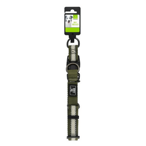 Collare per Animali Domestici Bicolore con Strisce Riflettenti per Passeggiate all'Aperto e Visibilità - Product Image 2