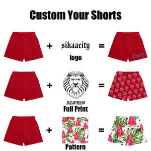 Custom Men's <b>Basketball</b> Shorts Logo Summer American <b>Size</b> Breathable Polyester Mesh Shorts Custom Printing <b>5</b>-Inch Inseam Shorts - Product Image 4