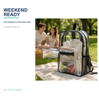 Mochila Personalizada de PVC de 15L con Cierre, Resistente al Agua, Duradera, Ecológica, Reciclable, Cómoda, para Niños Escolares