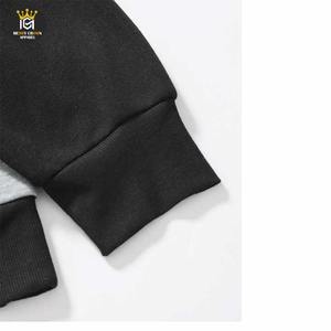 Pull à capuche coupe ample doux à capuche avec poches cordon personnalisé blanc sweats à capuche et sweat-shirts pour hommes - Product Image 3