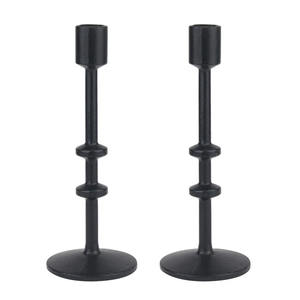 Trendy Design Metal <b>Black</b> Taper <b>Candle</b> <b>Holder</b> for Home and Wedding Tabletop Decoration Handmade <b>Candle</b> Taper Set - Product Image 3