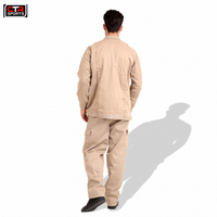Combinaisons de travail antistatiques imperméables en coton de haute qualité, taille plus, uniforme de sécurité pour les travailleurs du bâtiment